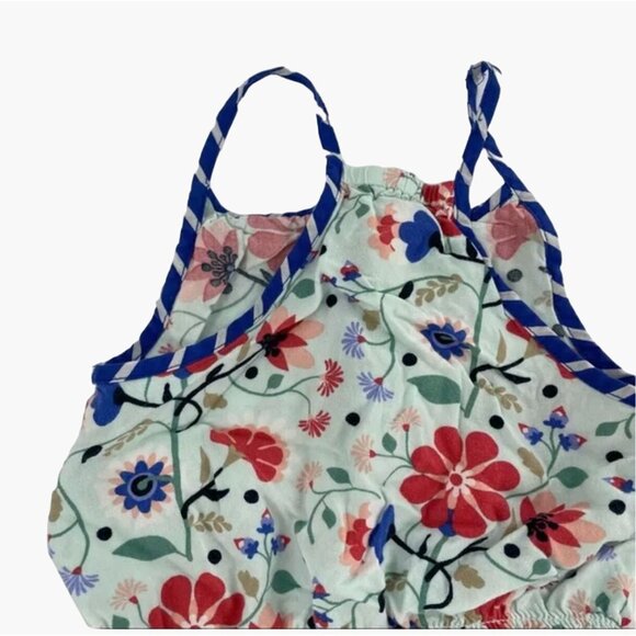Matilda Jane Tug Of War Romper Floral Toddler Girls Size 4 Clean smoke free home - Picture 6 of 10
